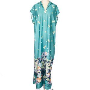 VTG Granada | Floral Pattern Muumuu Dress